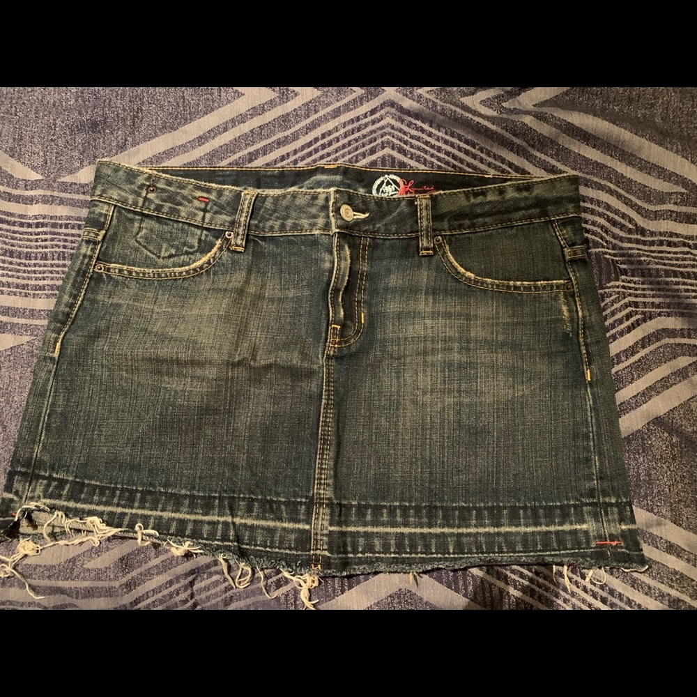 GAP denim mini skirt